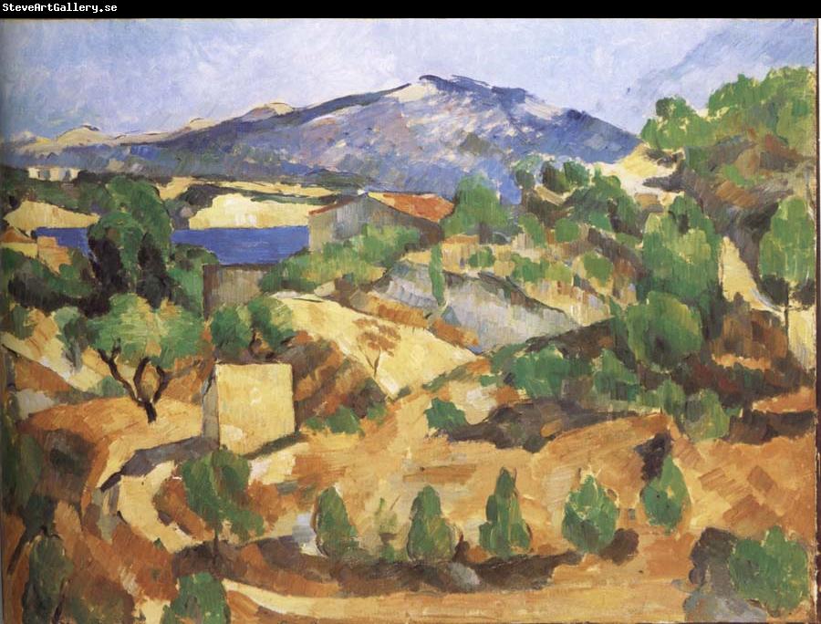 Paul Cezanne The Mountain